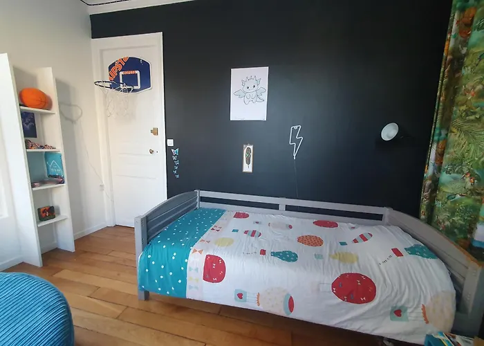 Del Sarte 3 - Ci - Pour 5 Ou 7per A 2 Pas Du Sacre Coeur Apartmán